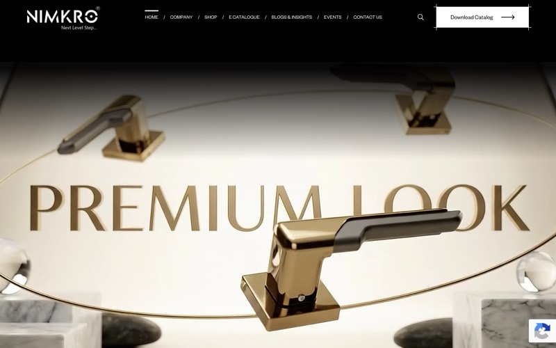 Nimkro Hardware website homepage